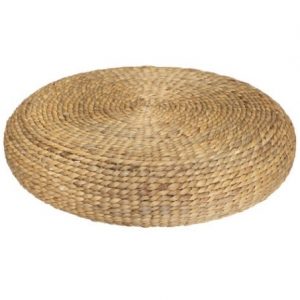 Pouf en rotin